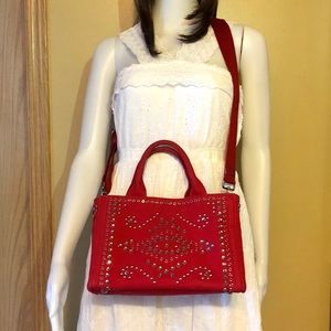 Prada Tote bag Canapa Rosso